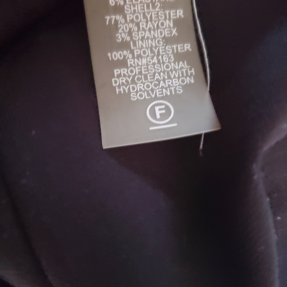 Calvin Klein Black and White Textured Midi Dress - Picture 9 of 9